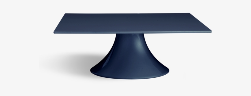 Navy Blue Square Wedding Cake Stand - Coffee Table, transparent png #8055222