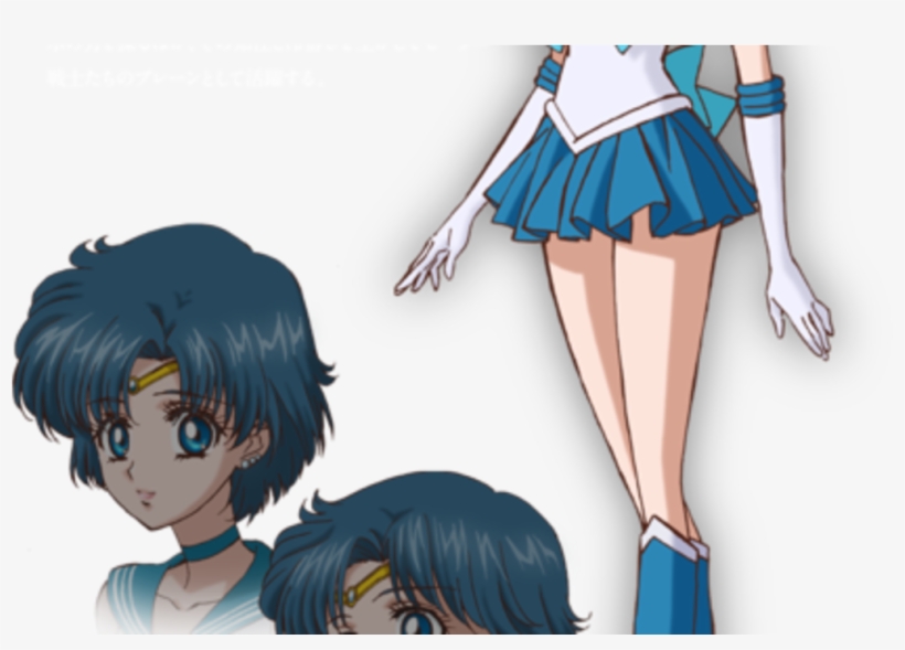 Sailor Mercury Sailor Moon Crystal, transparent png #8055942