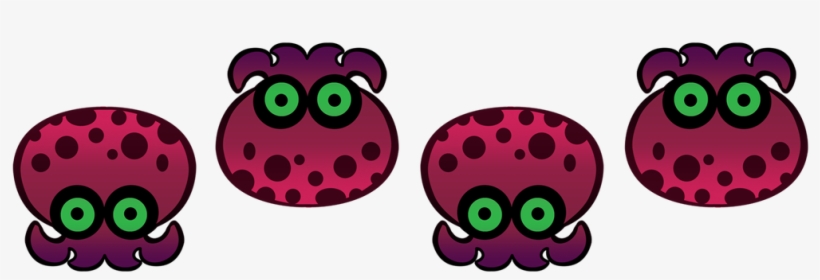 Splatoon Octarian Page Dividers By Rile-reptile - Splatoon Octarian Logo Transparent, transparent png #8056337