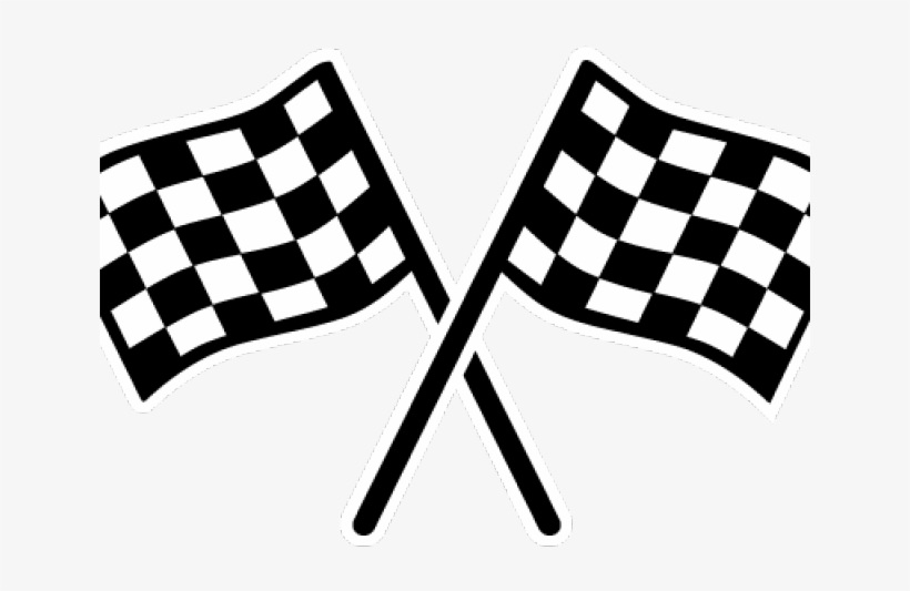 Karting Flag, transparent png #8056375