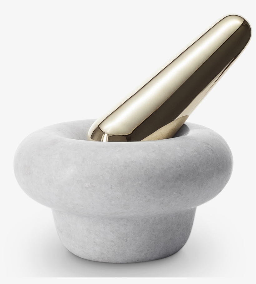 Stone Pestle And Mortar - Mortar Pestle Alessi, transparent png #8057059