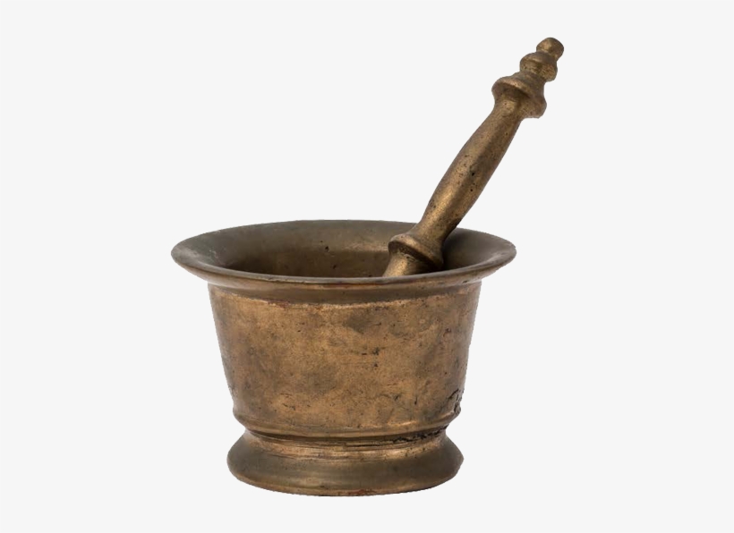 Bronze Pestle And Mortar Ebay Item Number - Mortar And Pestle, transparent png #8057102
