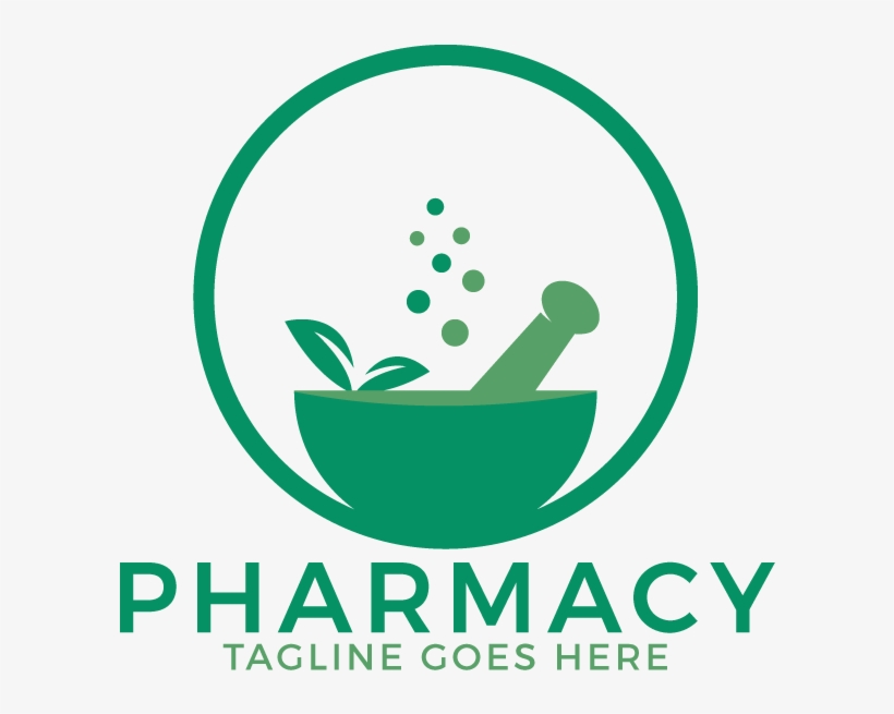 Natural Mortar And Pestle Logotype - Emblem, transparent png #8057402