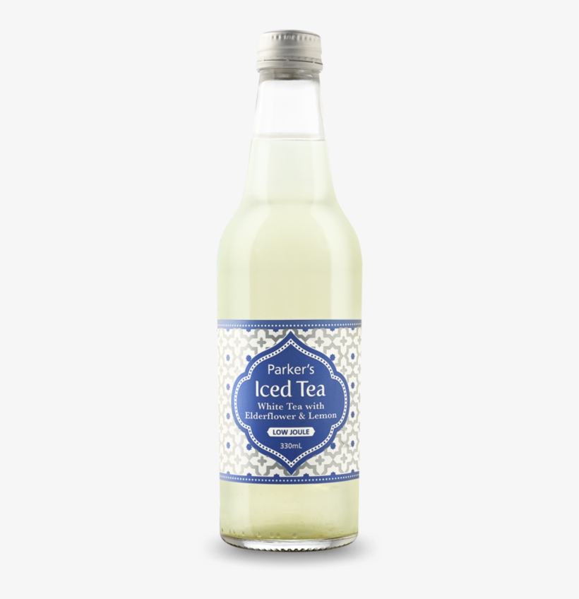 White Tea With Elderflower And Lemon - Glass Bottle, transparent png #8057763