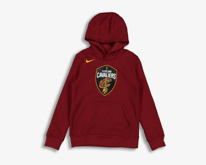 Nike Kids Cleveland Cavaliers Logo Essential Pull Over - Hoodie, transparent png #8057902