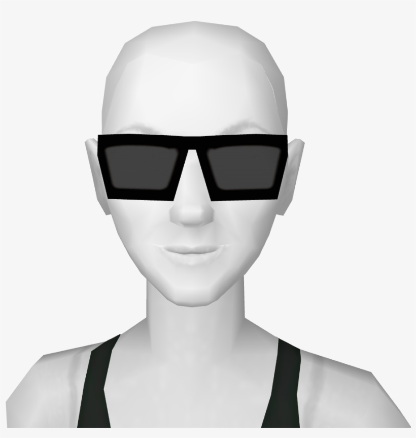Vrayban Wayfarers Hipster Sunglasses - Illustration, transparent png #8057904