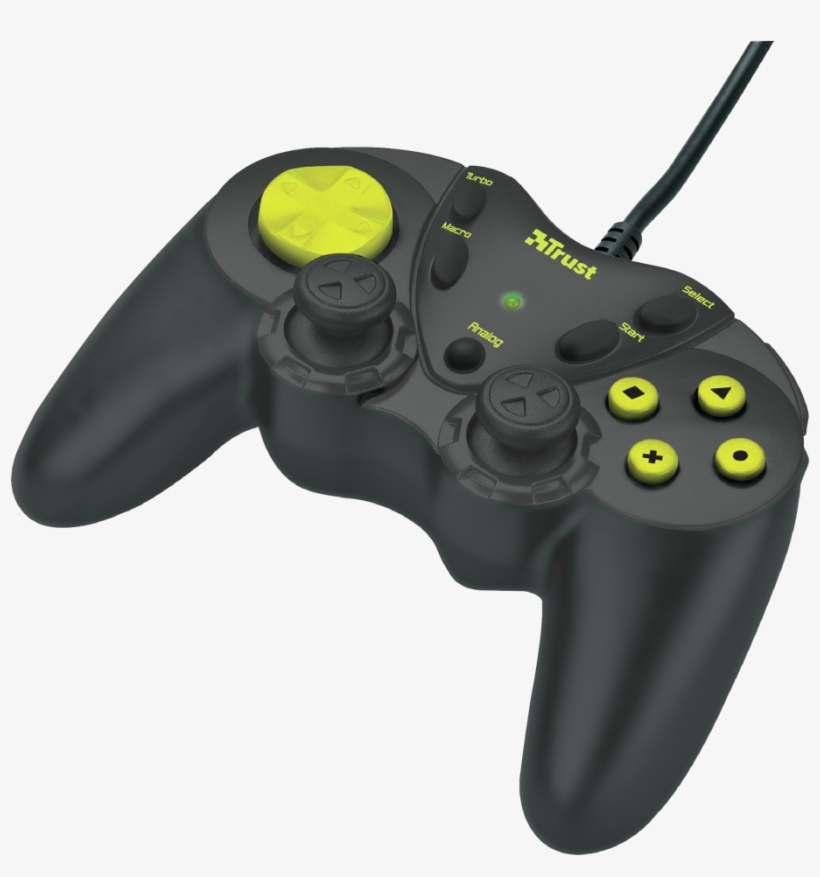 Gxt 11 Gamepad For Pc & Ps2 - Trust Predator Gamepad, transparent png #8058026