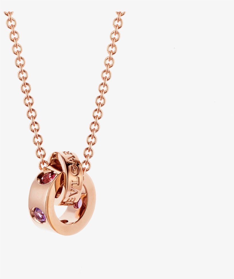 Bvlgari Bvlgari Necklace Necklace Rose Gold Pink - Bvlgari 項鍊, transparent png #8058266
