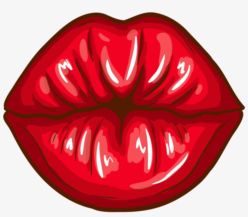 2048 X 2048 1 - Cartoon Lips With Tongue, transparent png #8058367