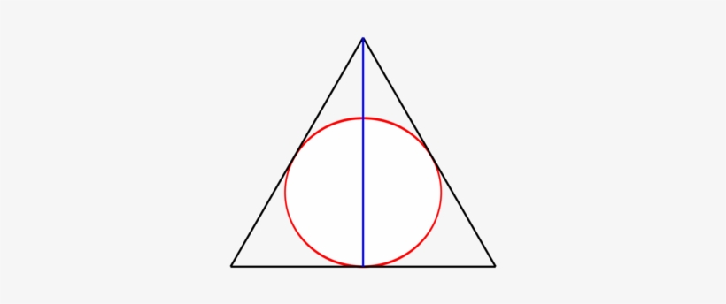 Triangle Point Angle Death Deathly Hallows Deathly - Triangle, transparent png #8059291