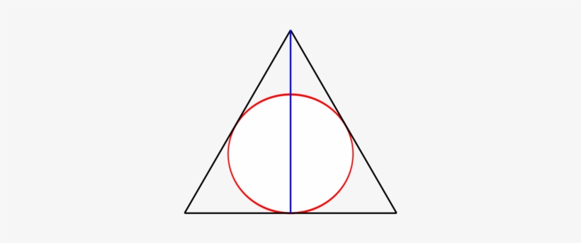 Triangle Point Angle Death Deathly Hallows Deathly - Triangle, transparent png #8059291