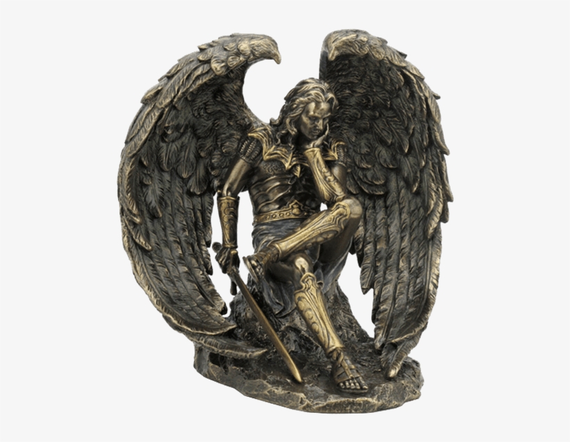 Lucifer Statue, transparent png #8059355