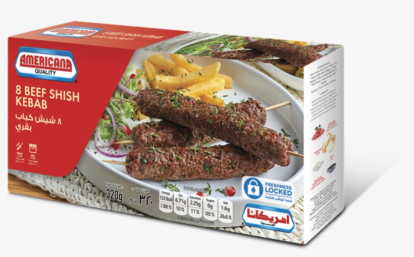 Shish Kababs-320g - Americana, transparent png #8059398