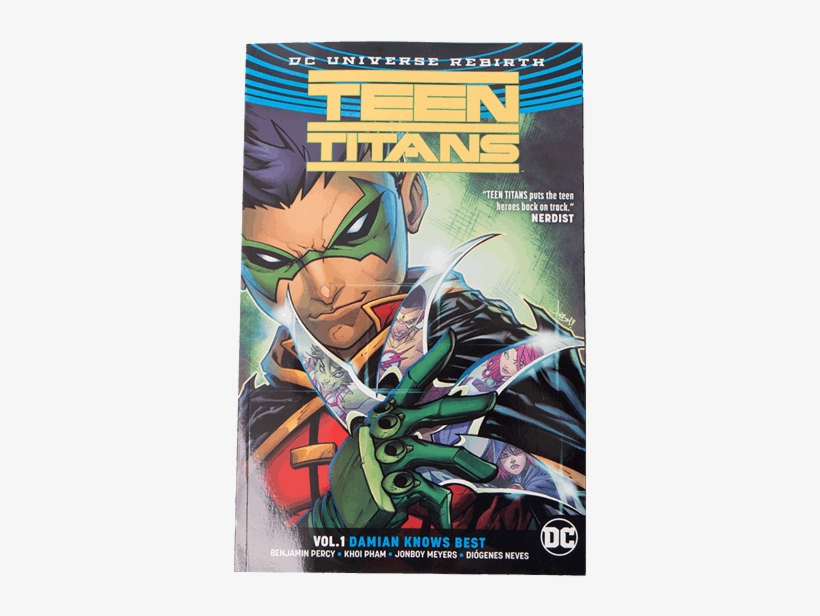1 Of - Teen Titans Damian Knows Best, transparent png #8059674