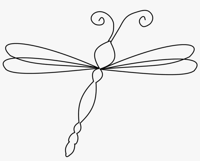 Scribbles Designs F - Dragonflies And Damseflies, transparent png #8060451