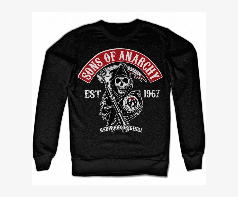 Sons Of Anarchy Mens Sweatshirt - Son Of Anarchy T Shirt, transparent png #8060734