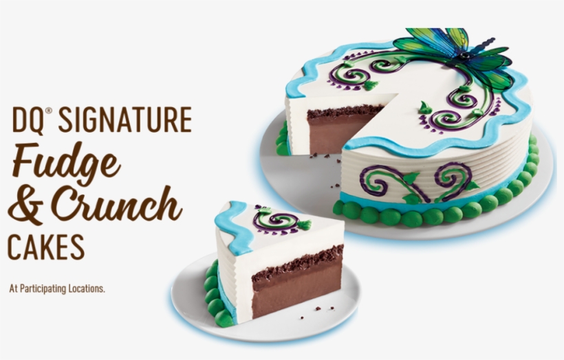 Dq® - Dq Fudge And Crunch Cake, transparent png #8061312