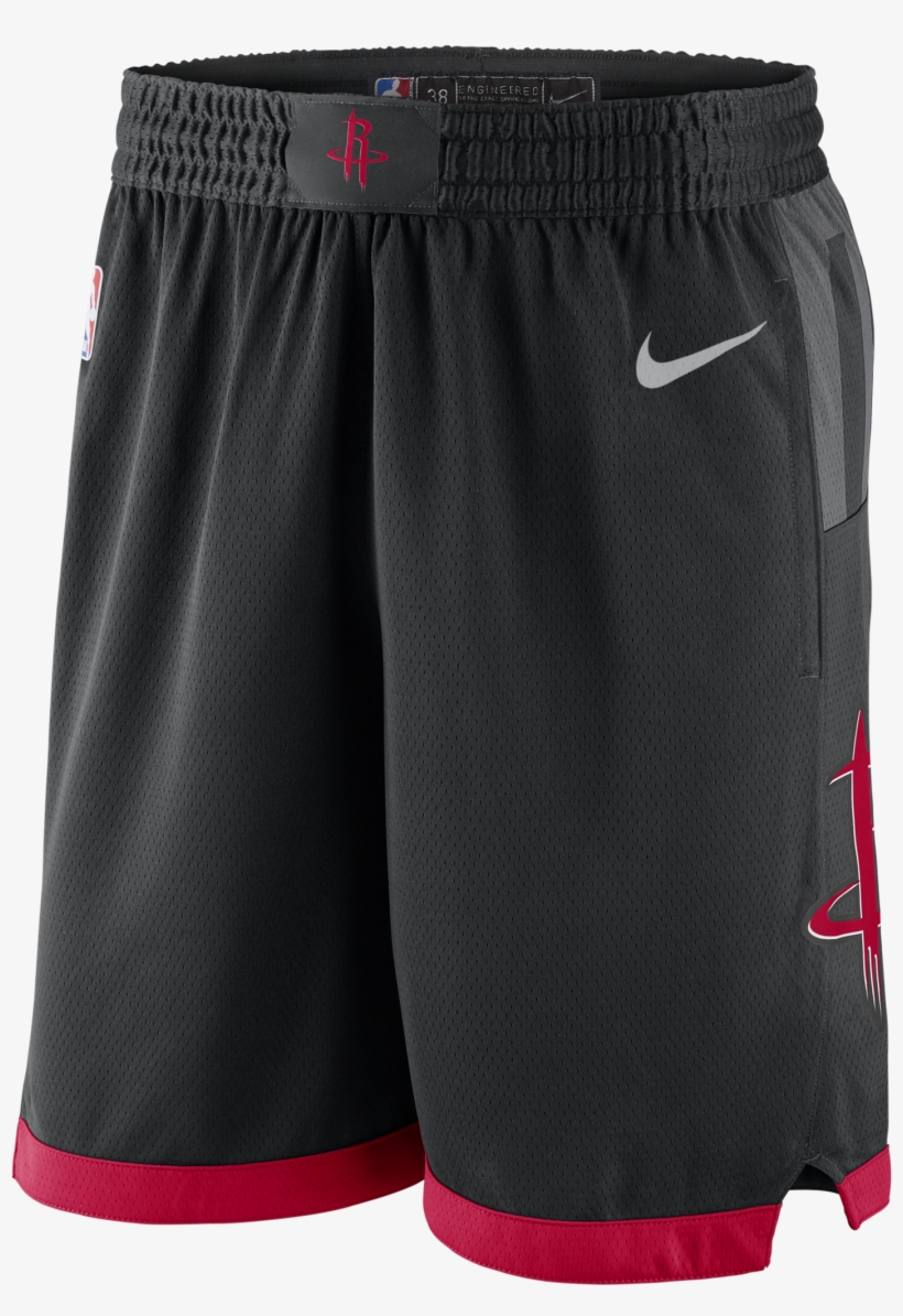 Nike Nba Houston Rockets Swingman Shorts - Rockets Shorts, transparent png #8062271