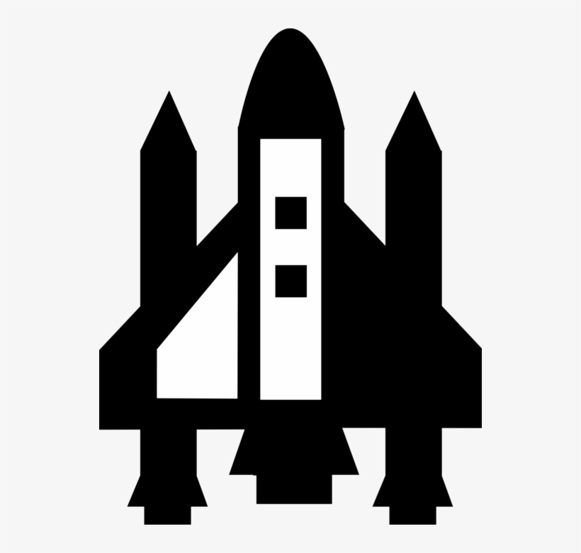 Vector Illustration Of United States Nasa Space Shuttle, transparent png #8062520