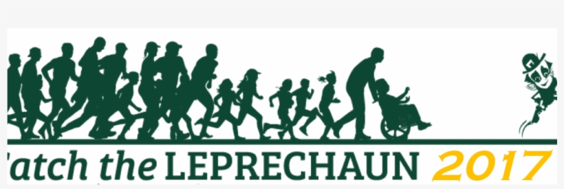 Catch The Leprechaun 5k - Silhouette, transparent png #8062995