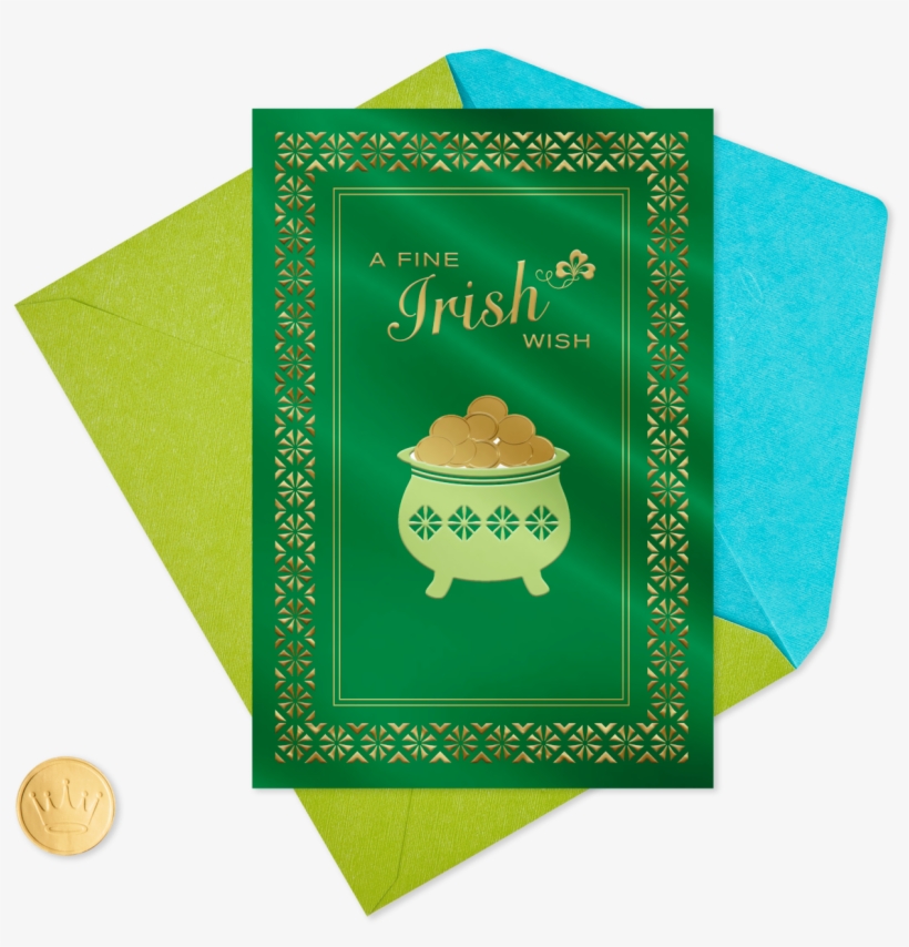 Irish Wishes And Blessings St - Illustration, transparent png #8063067