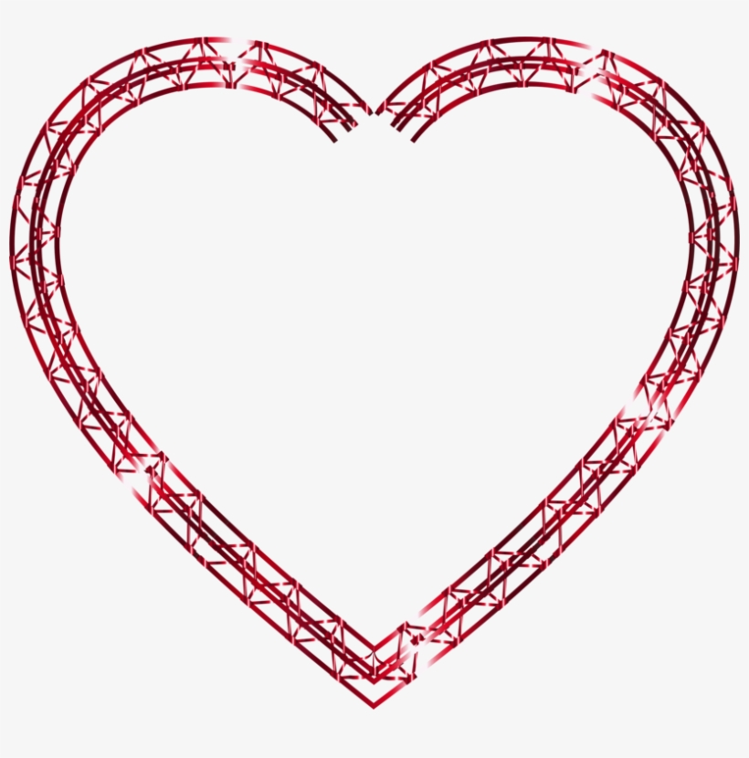 Heart Remix Metal Valentine's Day Software Framework - Heart, transparent png #8063116