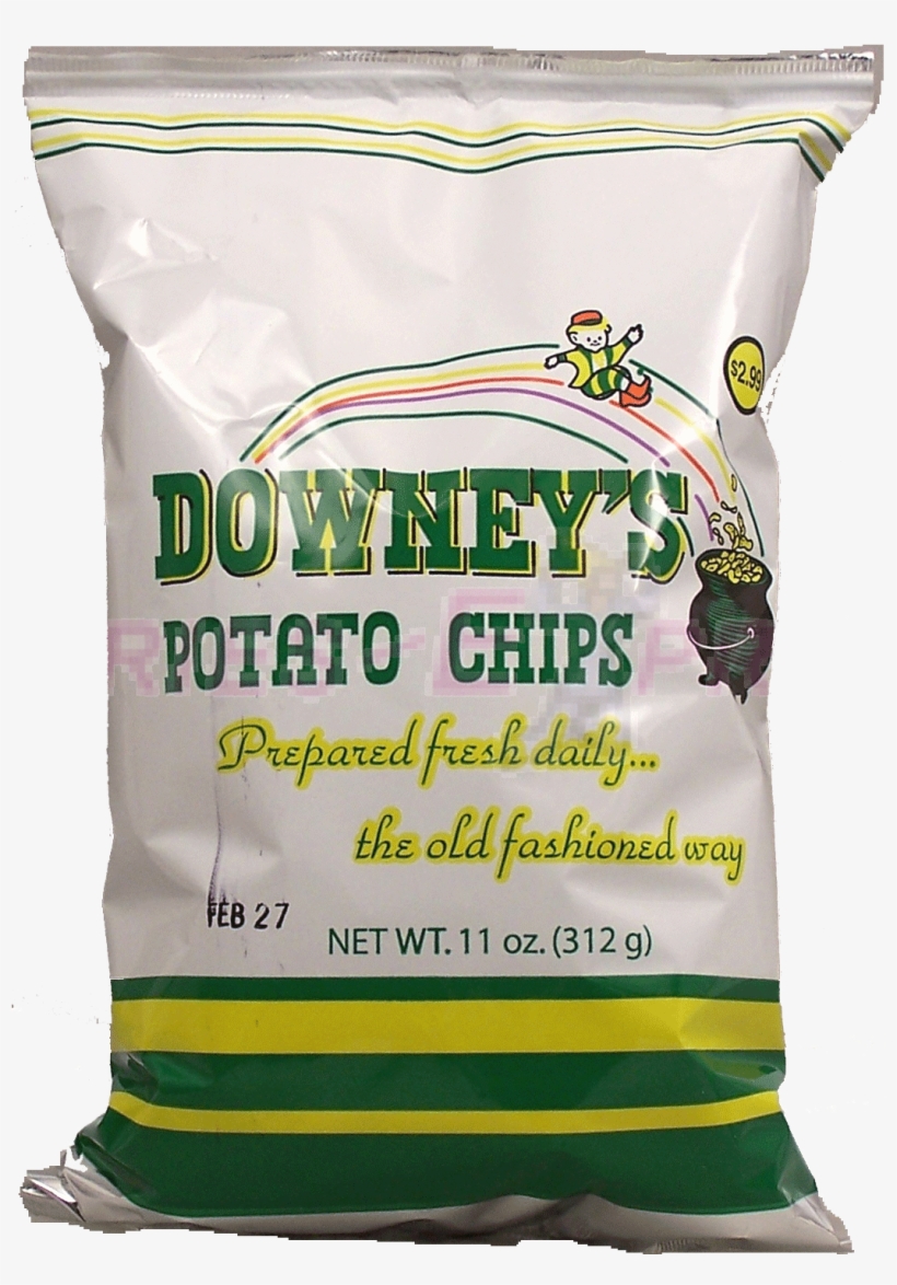 Downey's Potato Chips Are A Michigan-based Brand With - Downey Chips Michigan, transparent png #8063126