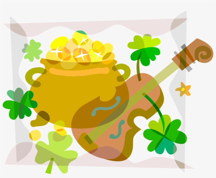 Vector Illustration Of St Patrick's Day Irish Mythology, transparent png #8063161