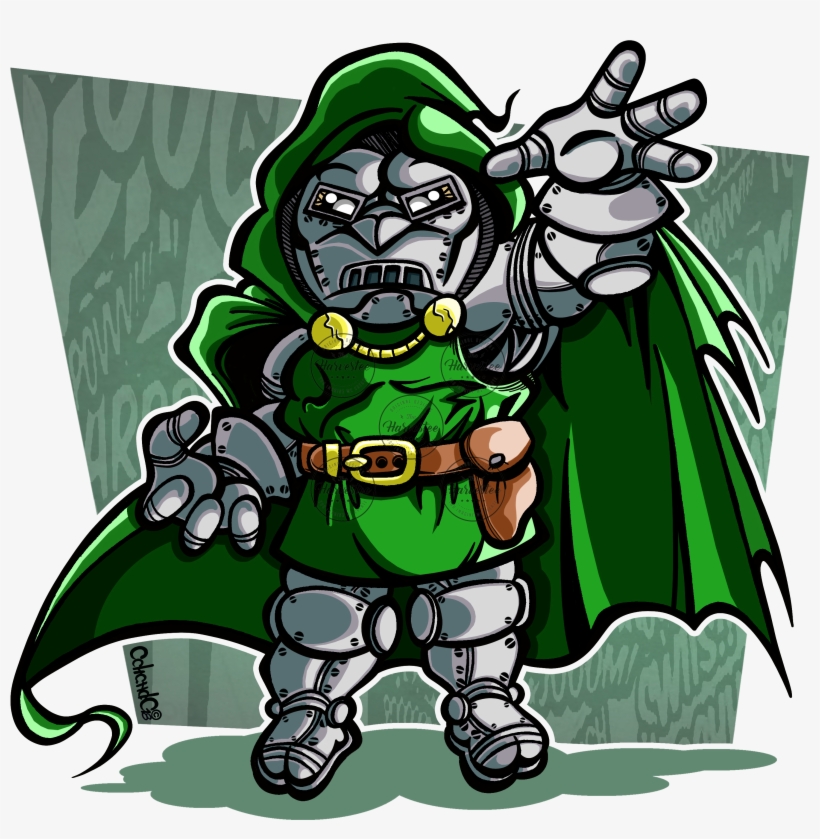 Parodia Oso Doctor Muerte, Doctor Doom Marvel, Comics - Cartoon, transparent png #8063813