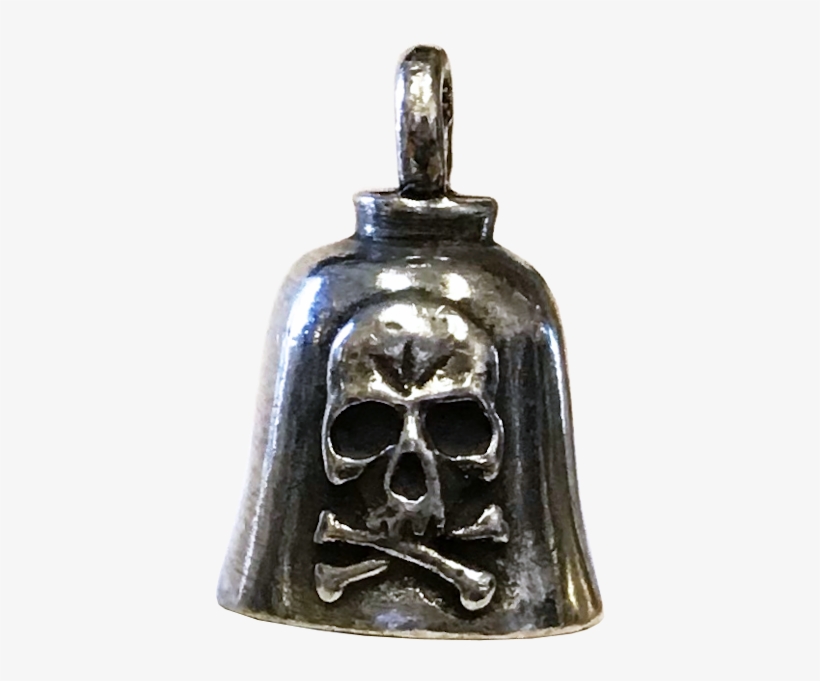 Skull & Crossbones Gremlin Bell - Locket, transparent png #8063896