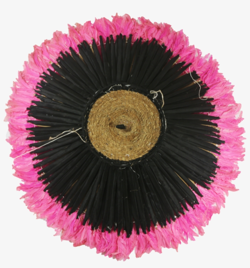 Juju Hat Pink - Zig Zag Circle Vector, transparent png #8064025