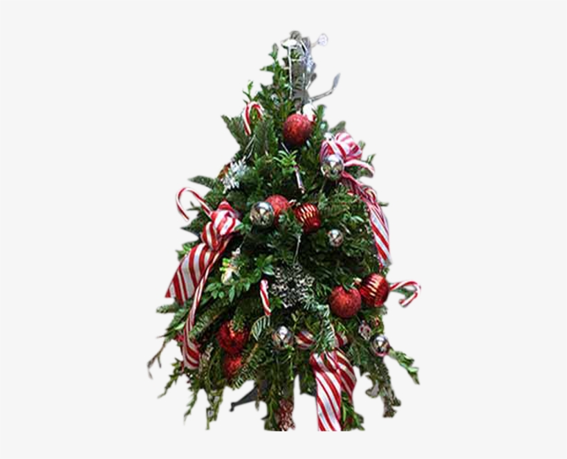 Candy Striped Christmas - Christmas Ornament, transparent png #8064505