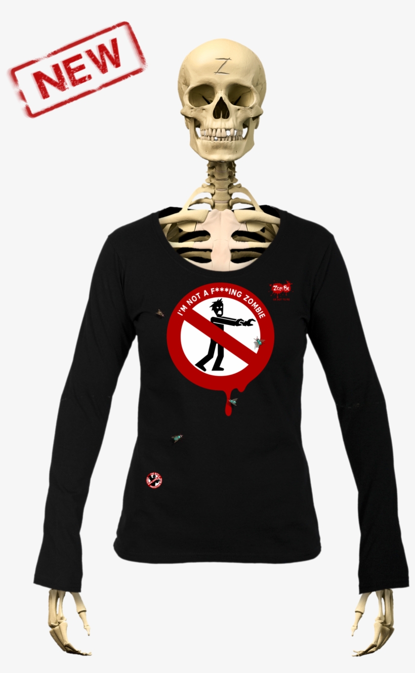 Zombe Longsleeves Anti Zombie Not-zombie For Women, transparent png #8064598