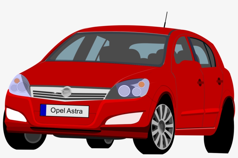 Opel Clipart - Opel Astra Vector, transparent png #8064768