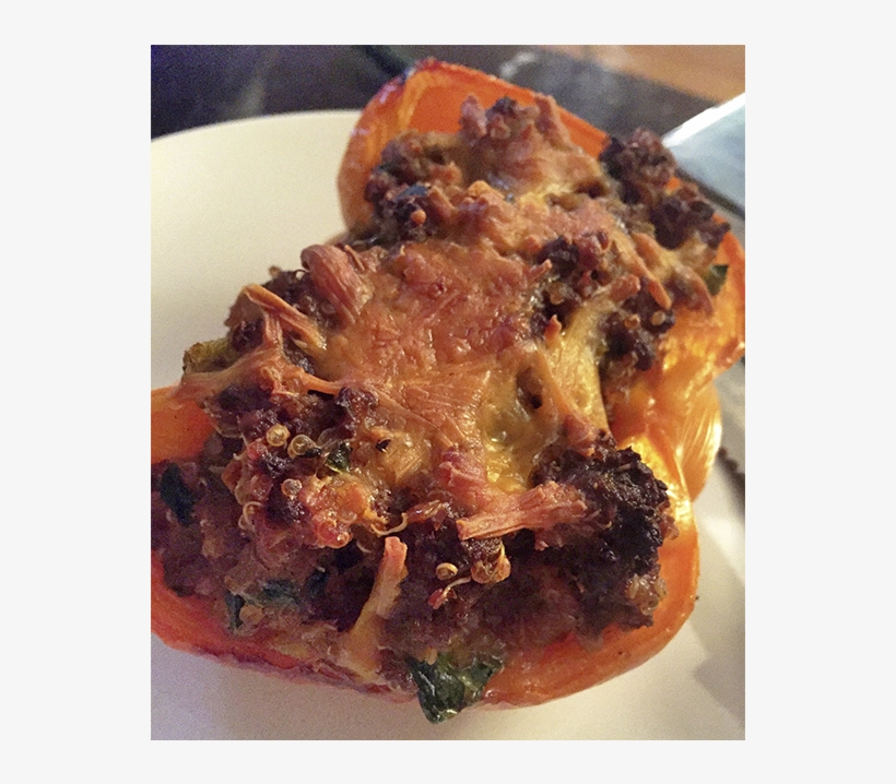 Taco Stuffed Peppers - Bun, transparent png #8065064