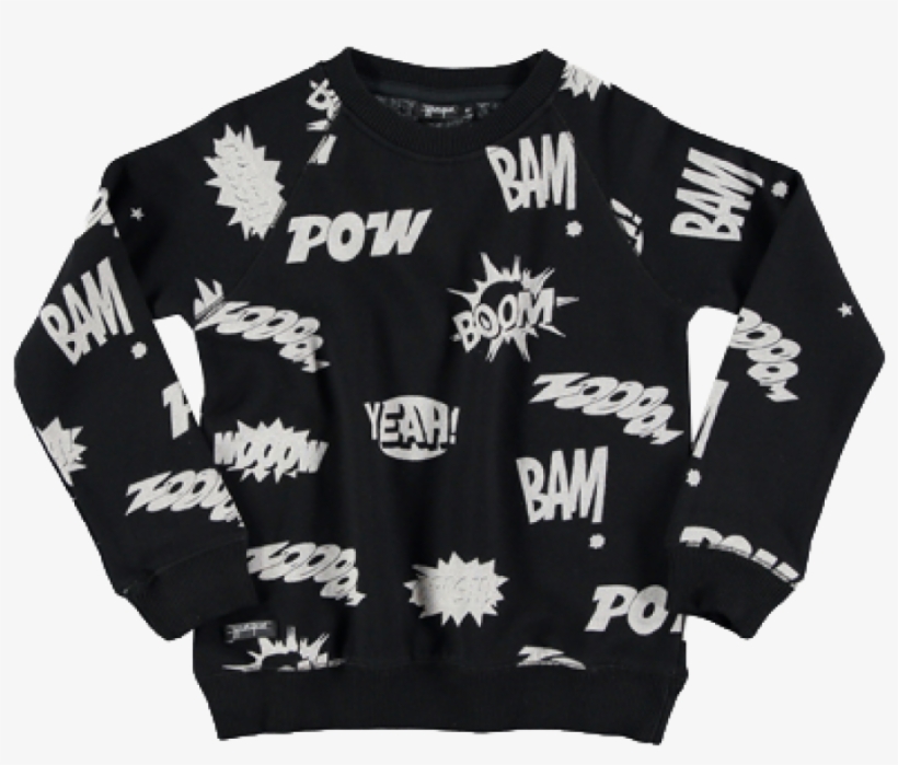 Yporqué Comic Sweater - Sweater, transparent png #8065145