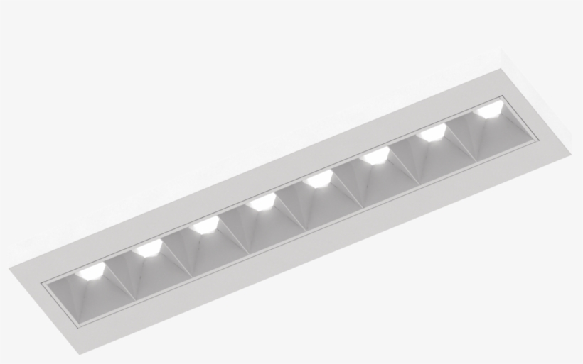 Office Long Lb Led N/t Dali 37w 4700lm 3000k White - Light, transparent png #8065426