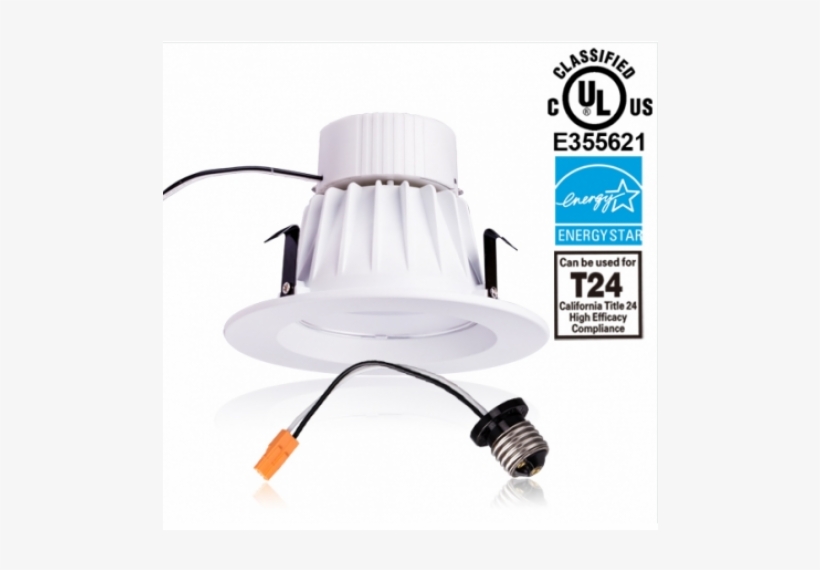 Affordable Watt Inch Energy Star Ullisted Dimmable - Ul Listed Lighting, transparent png #8065577