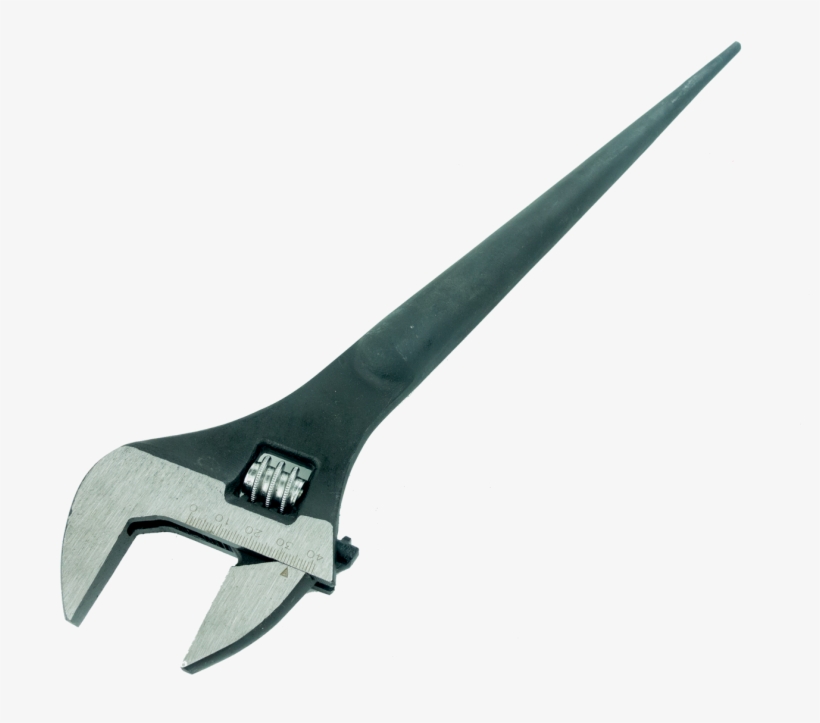 16″ Adjustable Construction Wrench - Metalworking Hand Tool, transparent png #8066178
