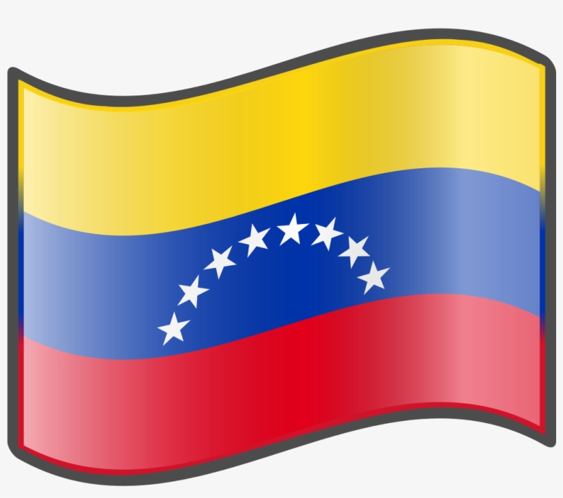 Nuvola Venezuelan Flag - Bandera De Venezuela Dibujo, transparent png #8066526