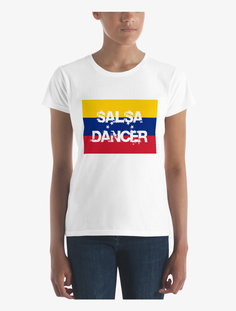 Load Image Into Gallery Viewer, Venezuelan Flag Salsa - T-shirt, transparent png #8066788