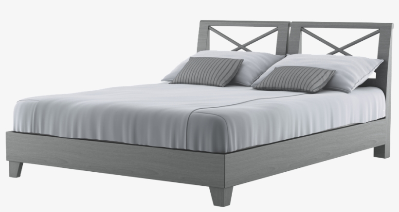 Mj Simple - Wood Bed Image Png, transparent png #8067131