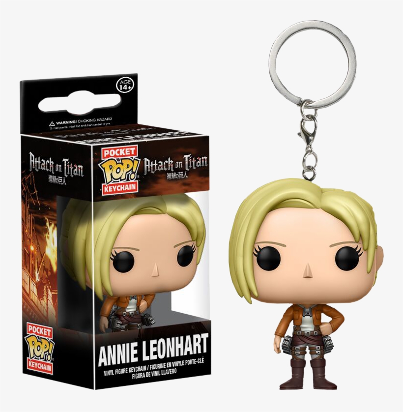 Annie Leonhart Key Chain Image - Aot Funko Pop, transparent png #8067205