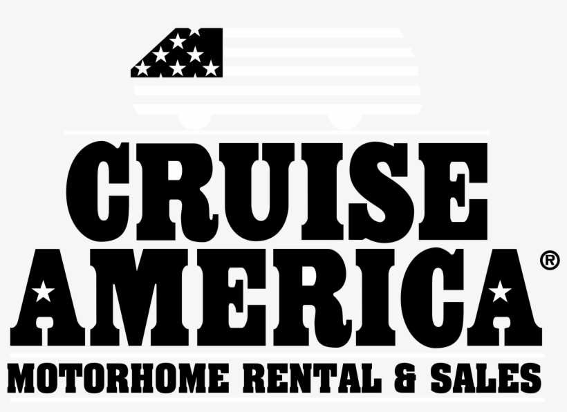 Cruise America Logo Black And White - Cruise America, transparent png #8067317