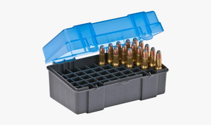 Plano 50-round Rifle Ammo Box - Caixa 50 Municao 22, transparent png #8068040