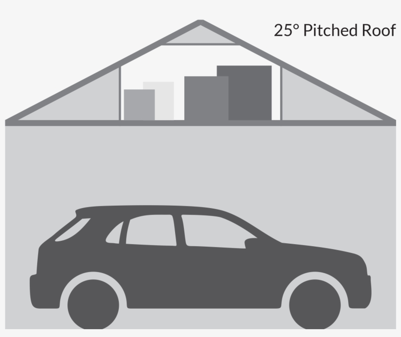 25 Pitched Roof 2 - Executive Car, transparent png #8068087