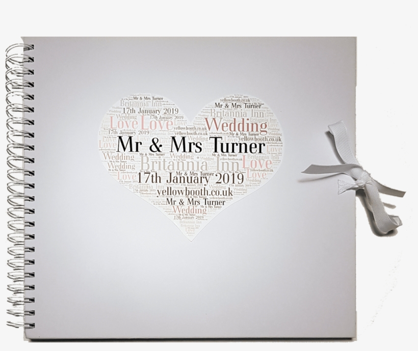Customised Guest Book - Sketch Pad, transparent png #8068325