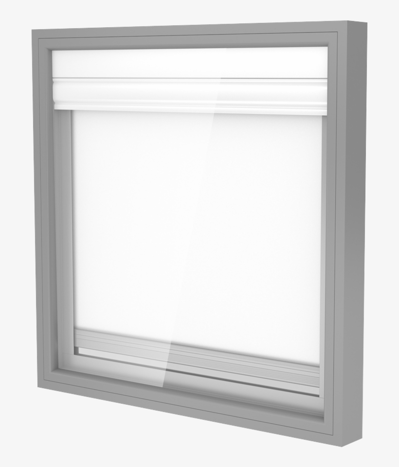 The Screenline® Blind Sl27m Roller With Motor Inside - Window, transparent png #8068488