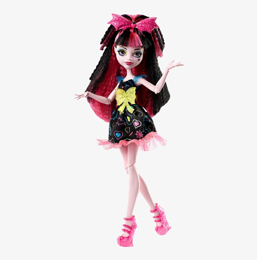Buy Doll Monster High Electrified Draculaura Dvh67 - Muñeca Monster High Electrizadas Frankie, transparent png #8068868