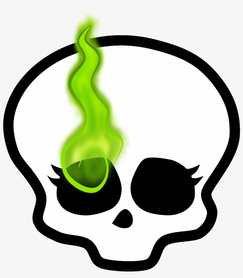 Amy Wisperlicht - Monster High Skull Png, transparent png #8068967